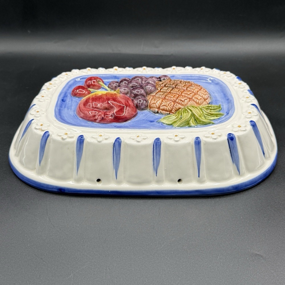 VTG SIGMA Tastesetter Ceramic Fruit Pattern Hanging Kitchen Dining Wall‎ Decor - Picture 3 of 10